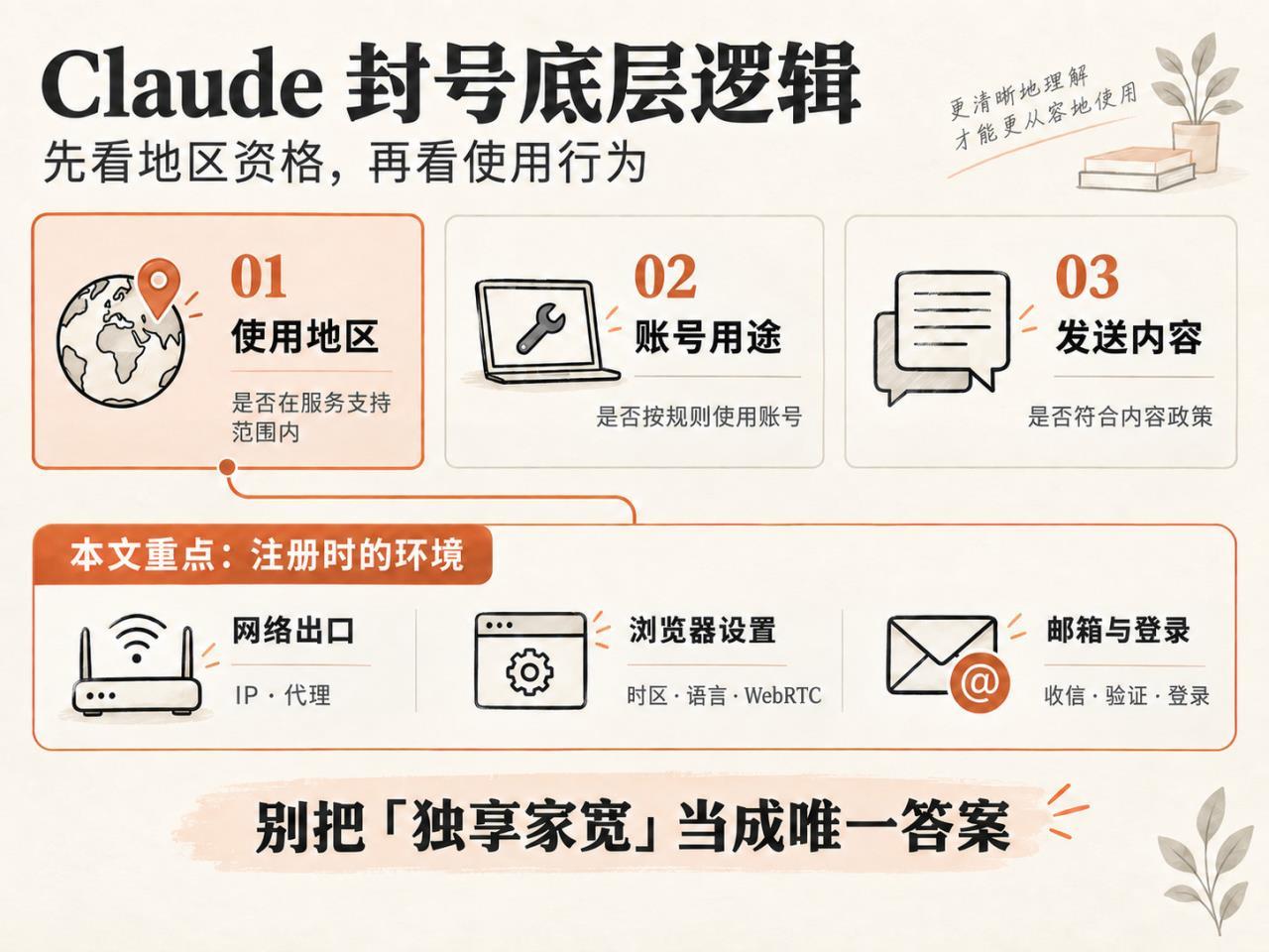 Claude 封号底层逻辑与审查维度
